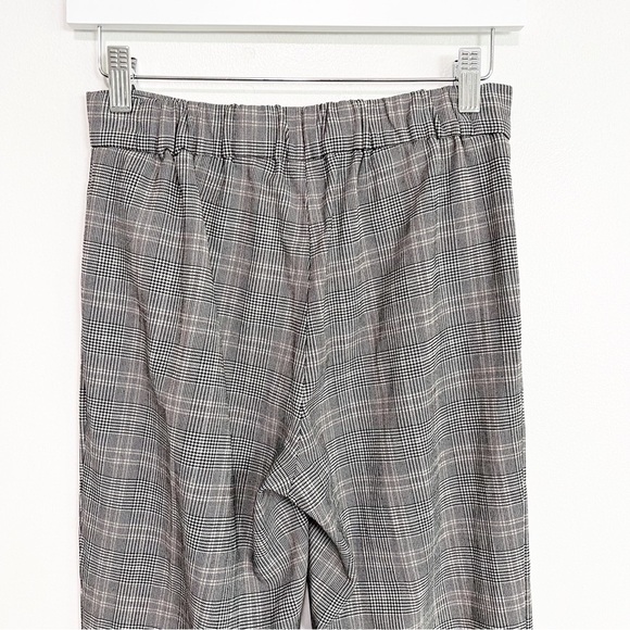 BOGO! Aritzia Babaton Conan Cropped Trouser Pant Houndstooth Plaid Size 2 - Picture 9 of 12